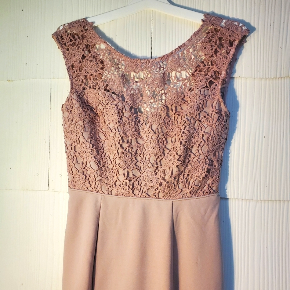 Med Maniju Mauve Women's Dress. Bridesmaid.  Formal.